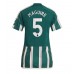 Maillot de foot Manchester United Harry Maguire #5 Extérieur vêtements Femmes 2023-24 Manches Courtes